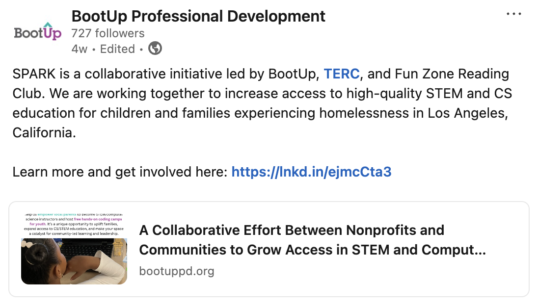 LinkedIn_Bootup