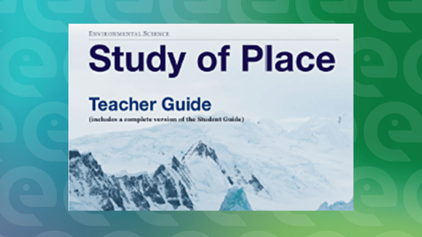 Study of Place Cover